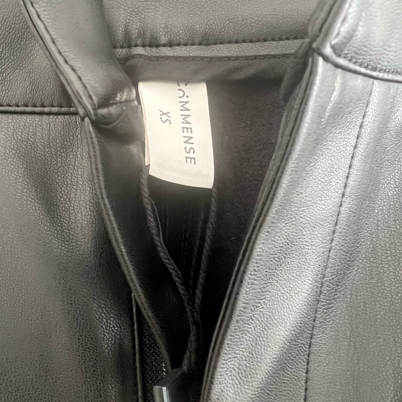 Commense Black Straight Leg Pants - Picture 2 of 4